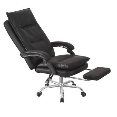 Ghế da văn phòng màu đen ngả lưng có gác chân: SG - 5173-1 - $hienthicat